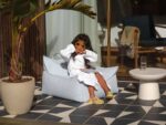 Outdoor Beanbag Chair, Azure – Bild 5