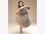 Sitzsack Teddy beige – Bild 4