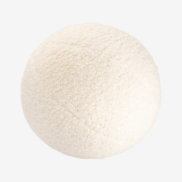 Kissen Ball Teddy cream
