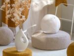 Kissen Ball Teddy cream – Bild 3