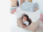 Schaumstoff Spielset 'Regenbogen' beige 3-tlg – Bild 6