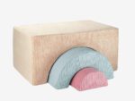 Schaumstoff Spielset 'Regenbogen' beige 3-tlg – Bild 2