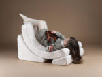 Moon Chair, teddy cream