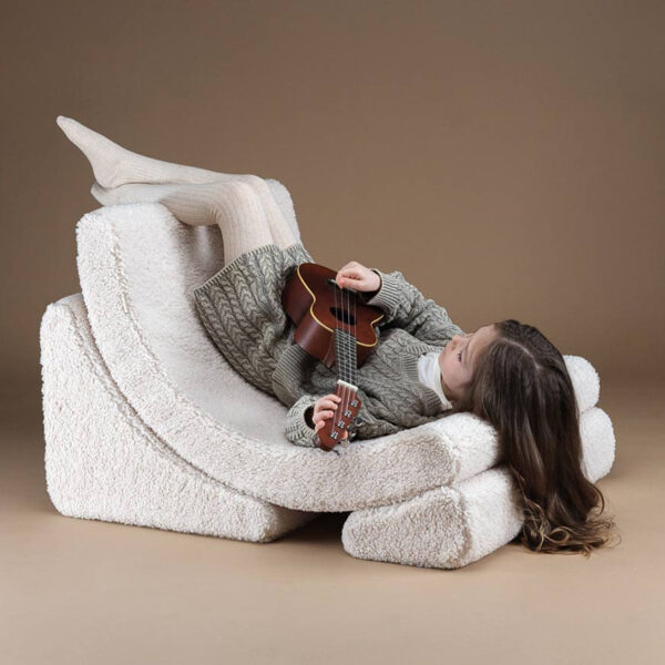 Moon Chair, teddy cream