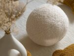 Kissen Ball Teddy cream – Bild 2