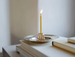 Kerzenhalter Canele Bronze (poliert), OVO Things – Bild 3