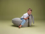 Kindersessel & Sitzsack Bunny, Misty Green – Bild 2