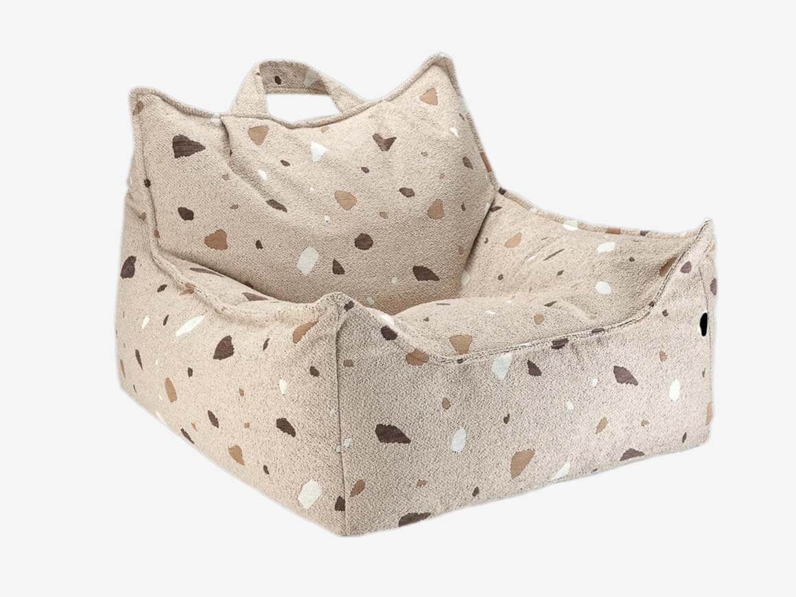 Kindersessel-Sitzsack-Terrazzo-Sand-wigiwama-1.jpg Kindersessel & Sitzsack, Terrazzo Sand – Bild 1