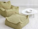 Kindersessel & Sitzsack, teddy matcha – Bild 3