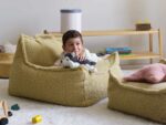 Kindersessel & Sitzsack, teddy matcha – Bild 2