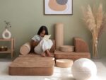 Spielsofa SETTEE, toffee 9-tlg.