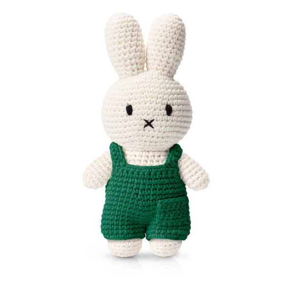 MIFFY Kuschelhase - im grünen Overall