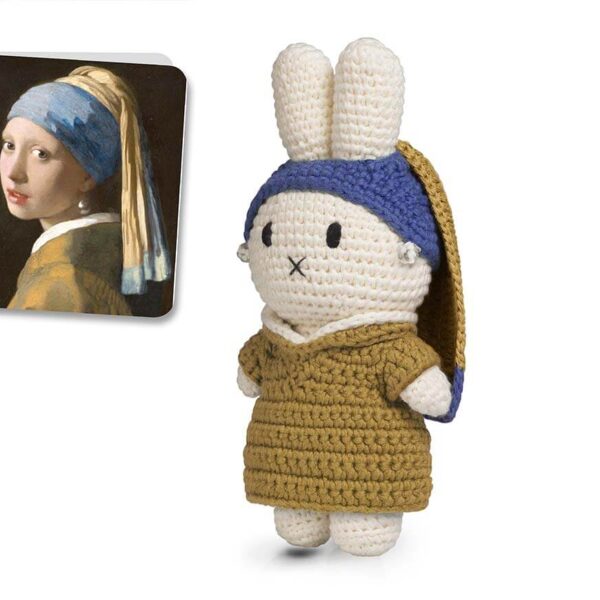 MIFFY als Mädchen mit Perlenohrring