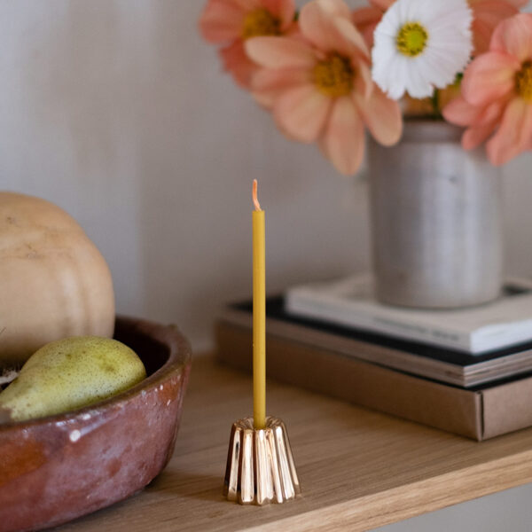 Kerzenhalter Canele Bronze (poliert), OVO Things