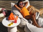 Outdoor Beanbag Chair, Terra – Bild 5