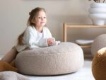 Kinder Sitzkissen beige