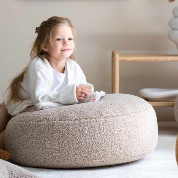 Kinder Sitzkissen beige