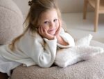Kinder Sitzkissen beige – Bild 3