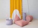 Sitzpuff Cord Pink Mousse – Bild 2