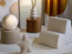 Sitzpuff Teddy beige – Bild 5