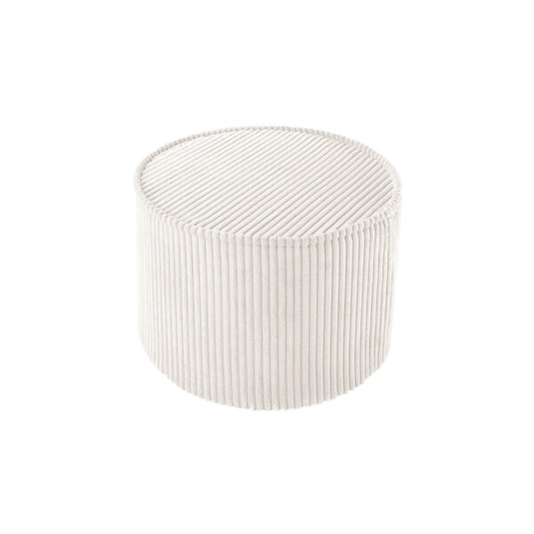 Sitzpuff Cord Marshmallow