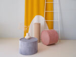Sitzpuff Cord Pink Mousse – Bild 3