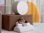 Sitzpuff Cord Marshmallow – Bild 2