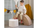 Sitzpuff Cord Marshmallow – Bild 4