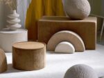 Sitzpuff Cord Toffee – Bild 2