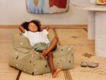 Kindersessel & Sitzsack, Terrazzo Moss – Bild 9