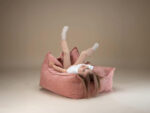 Kindersessel & Sitzsack, Kord Pink mousse, Altrosa – Bild 2