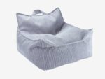 Kindersessel & Sitzsack, cord blueberry blue