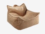Kindersessel & Sitzsack, cord toffee