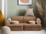 Spielsofa SETTEE, toffee 9-tlg. – Bild 4