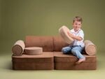 Spielsofa SETTEE, toffee 9-tlg. – Bild 3
