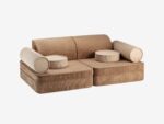 Spielsofa SETTEE, toffee 9-tlg. – Bild 2