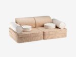 Spielsofa SETTEE, beige 9-tlg.