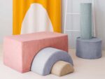 Montessori Spielset Regenbogen altrosa 3-tlg – Bild 4