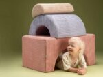 Montessori Spielset Regenbogen altrosa 3-tlg – Bild 3