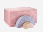 Montessori Spielset Regenbogen altrosa 3-tlg – Bild 2