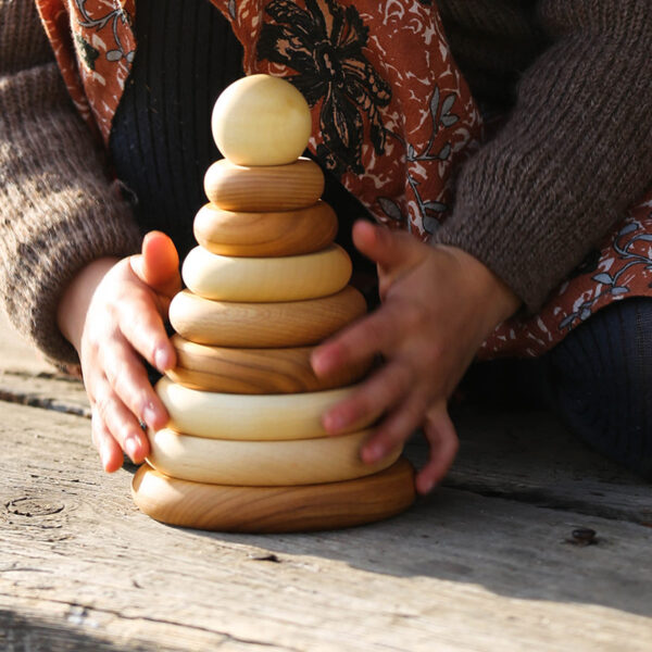 Stapelturm Natur, WOODEN STORY