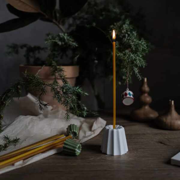 Big Porcelain Candle Holder, OVO Things