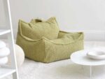 Kindersessel & Sitzsack, teddy matcha – Bild 6