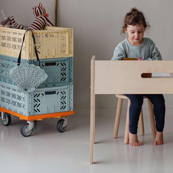 Rollrahmen orange für Ay-Kasa Faltkiste MAXI