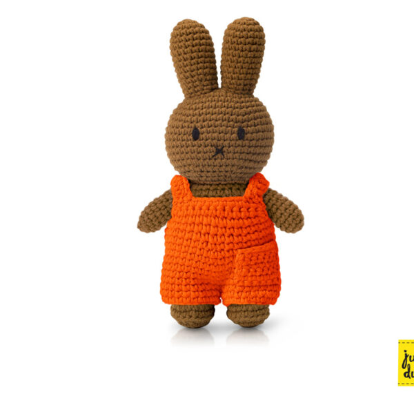 MELANIE gehäkeltes Kuscheltier - orange Overall