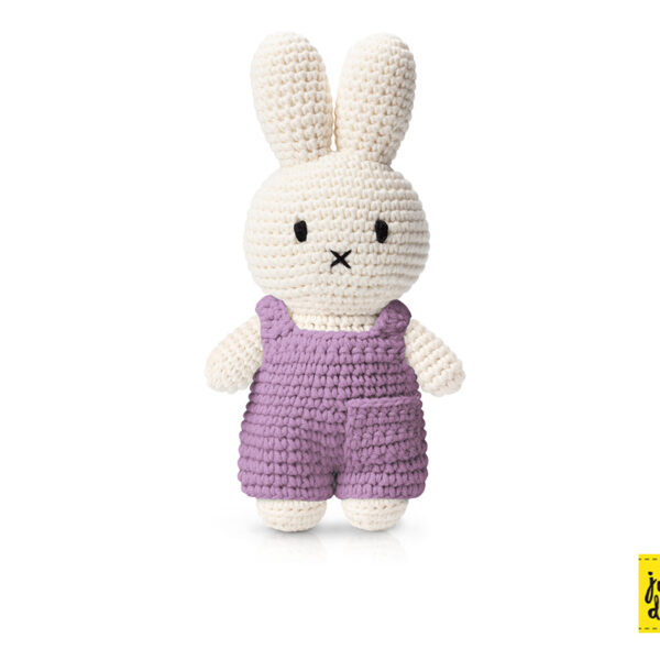 MIFFY gehäkelter Kuschelhase - lilac Overall