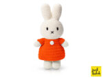 MIFFY gehäkeltes Kuscheltier - im orangenen Kleid