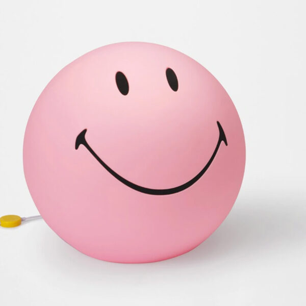 High Light – SMILEY® XL Pink Lampe, Mr Maria