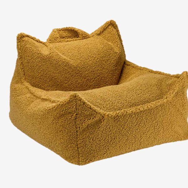 Kindersessel & Sitzsack, teddy maple