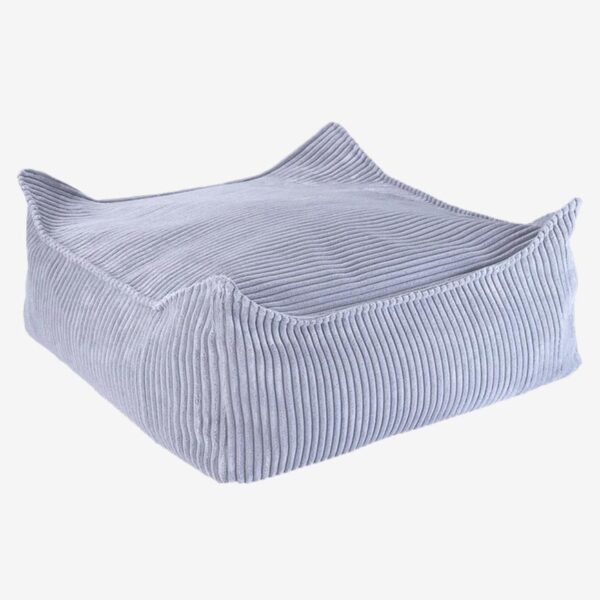 XL Sitzkissen SQUARE, cord blueberry blue